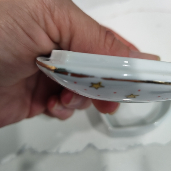 Christmas Tree Trinket Box Ceramic - Picture 4 of 4